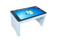 कैपेसिटिव मल्टी टच के साथ विज्ञापन कियोस्क एचडी वीडियो स्मार्ट टच स्क्रीन कॉफी टेबल